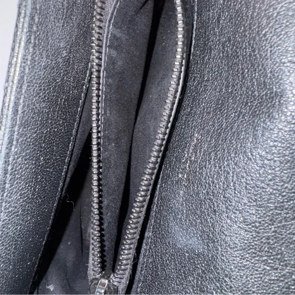 Saint Laurent College Medium Flap YSL Shoulder Bag Quilted black Leather 🔥SALE🔥 - Picture 11 of 15